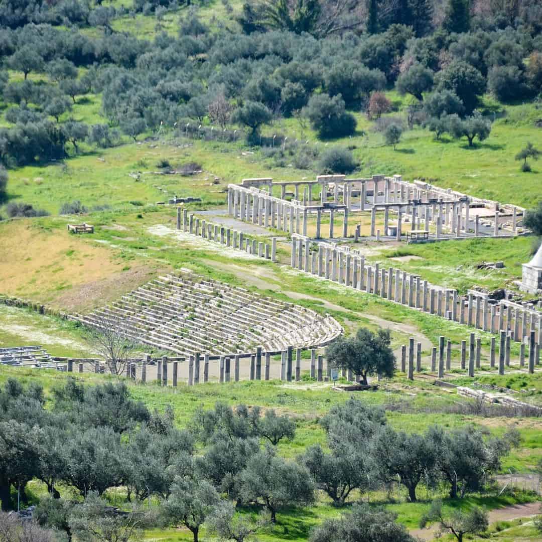 Ancient messene ancient city of Greece