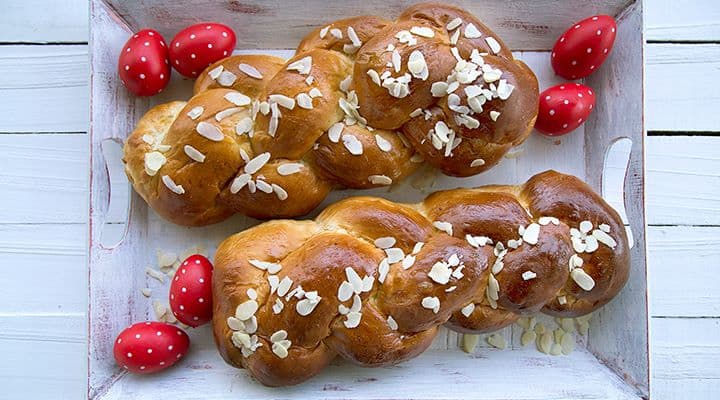 Tsoureki - Traditional Greek Easter bread