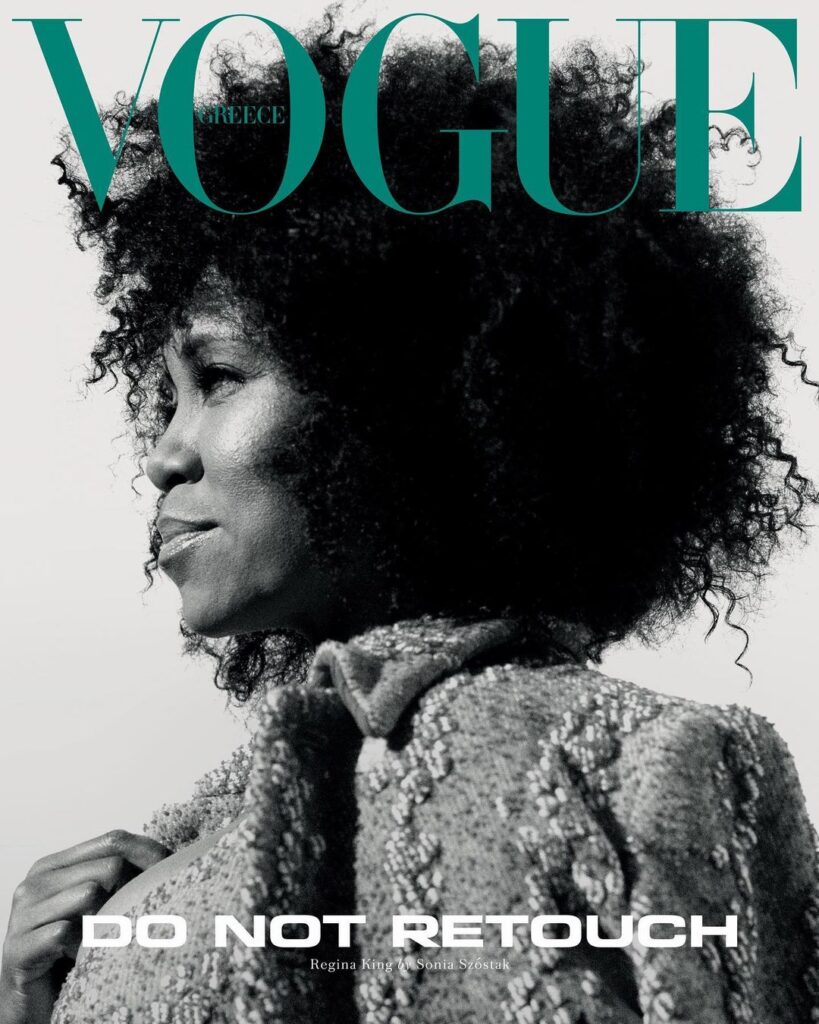Η Regina King είναι ανέγγιχτη στο εξώφυλλο της Vogue Greece