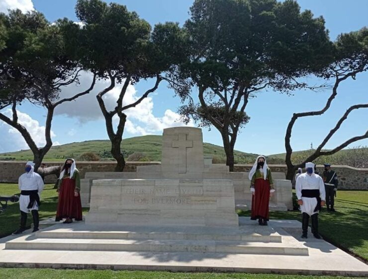 Greek Island of Lemnos Commemorates ANZAC Day 1