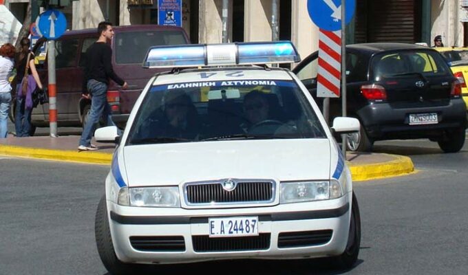 Greek police car brazilian Thessaloniki