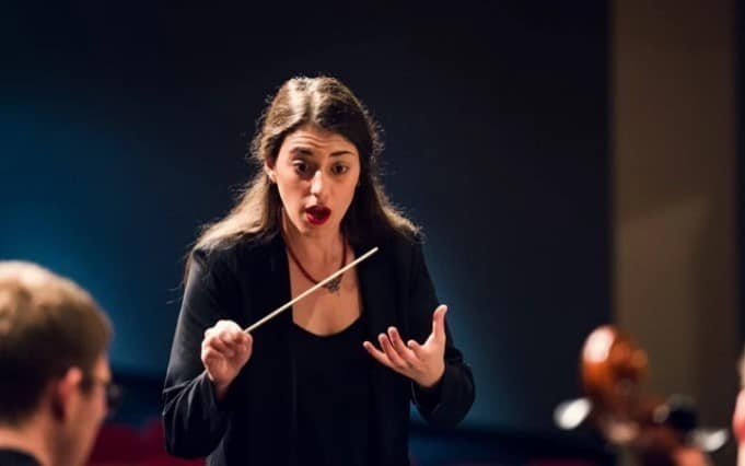 Anna-Maria Gkouni makes history as the Conroe Symphony Orchestra's first female conductor