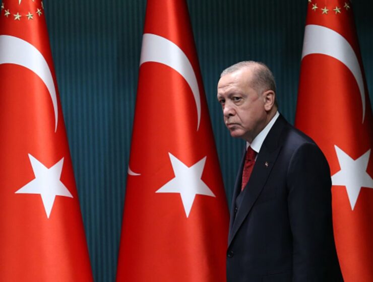 Turkish President Recep Tayyip Erdoğan.