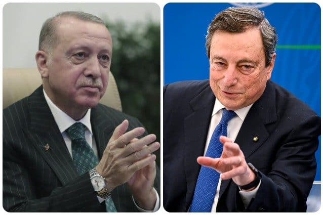 Ο Draghi Dubbing Erdobingan ως «δικτάτορας» υποδηλώνει ότι η στάση υπέρ της Τουρκίας για τη Λιβύη αλλάζει