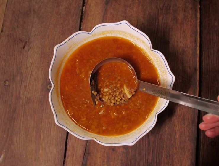 Athonite lentil soup from Mount Athos (fasting) 1