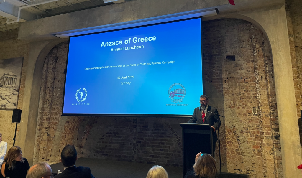 ANZACs of Greece luncheon 2021