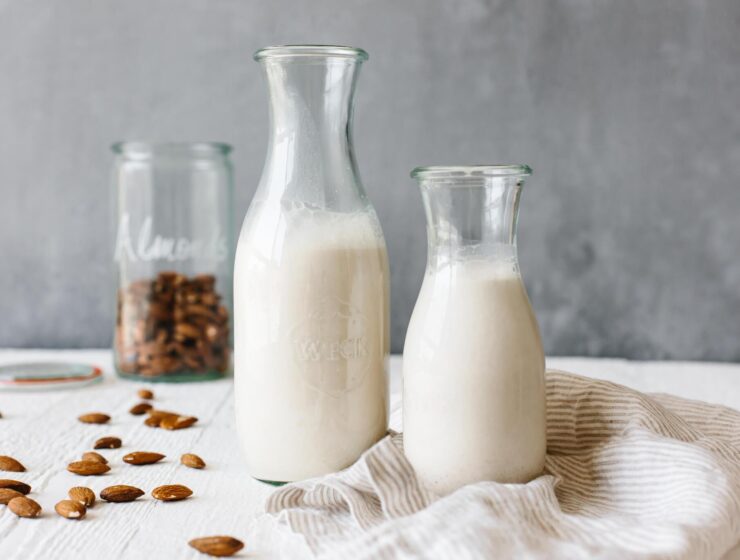 Almond milk has become very popular in the last five years