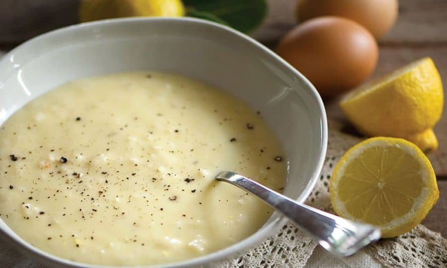 Avgolemono - Traditional Greek Soup