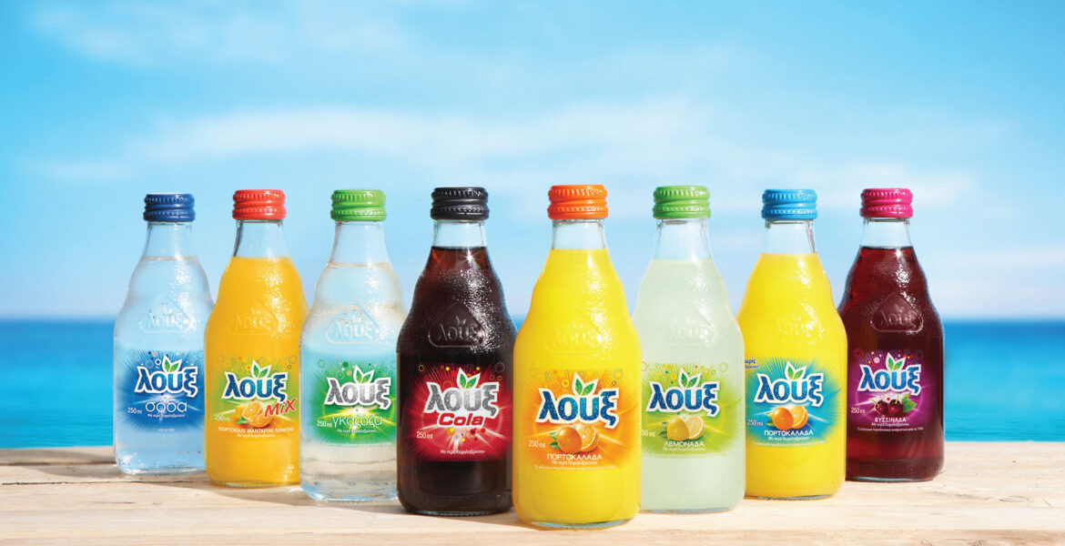 Loux, the No. 1 selling Greek soft drink