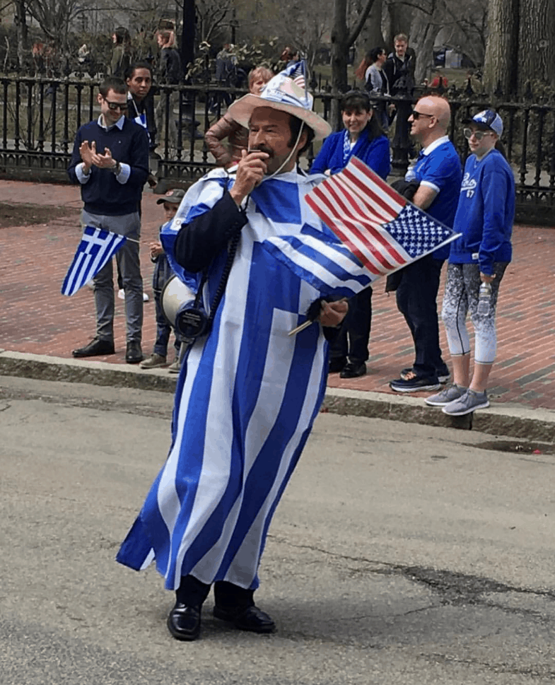 Οι Έλληνες στη Βοστώνη γιορτάζουν την επέτειο της 25ης Μαρτίου.