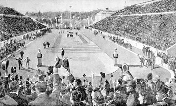 On this day in 1896, the first Modern Olympic Games begins in Athens