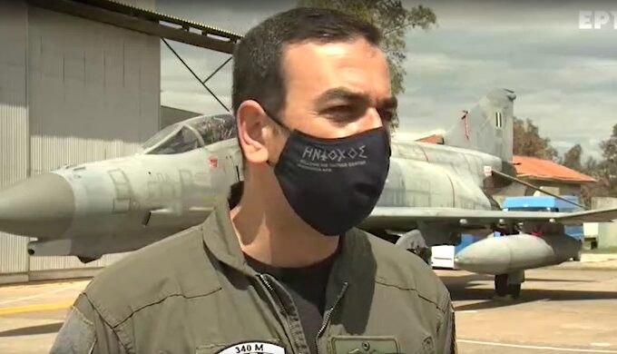 Greece’s Anastasios Andronikakis named best pilot in NATO