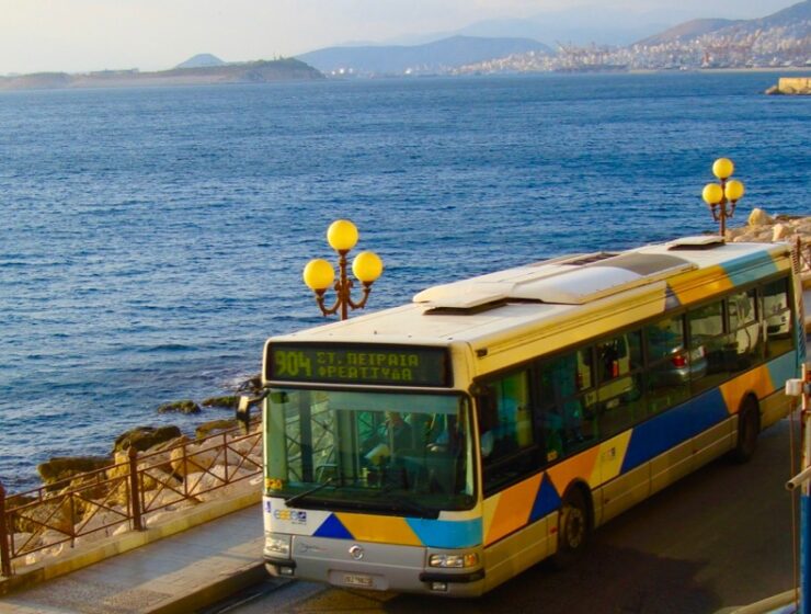 greek bus transportation