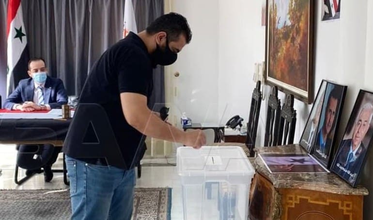 Syrian elections in Cyprus