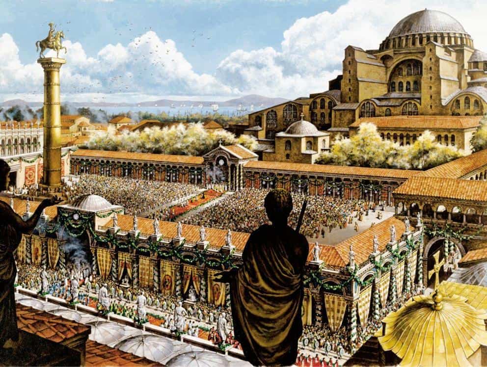 May 11, 330: Byzantium Renamed Constantinople And Assigned As The New  Capital Of The Eastern Roman Empire