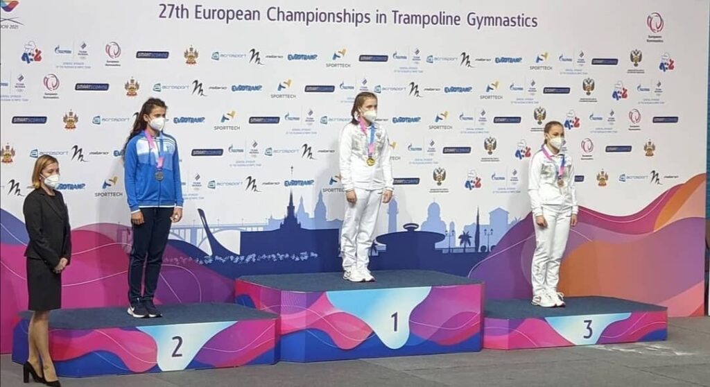 Alexandra Efraimoglou wins silver at European Championship in Sochi