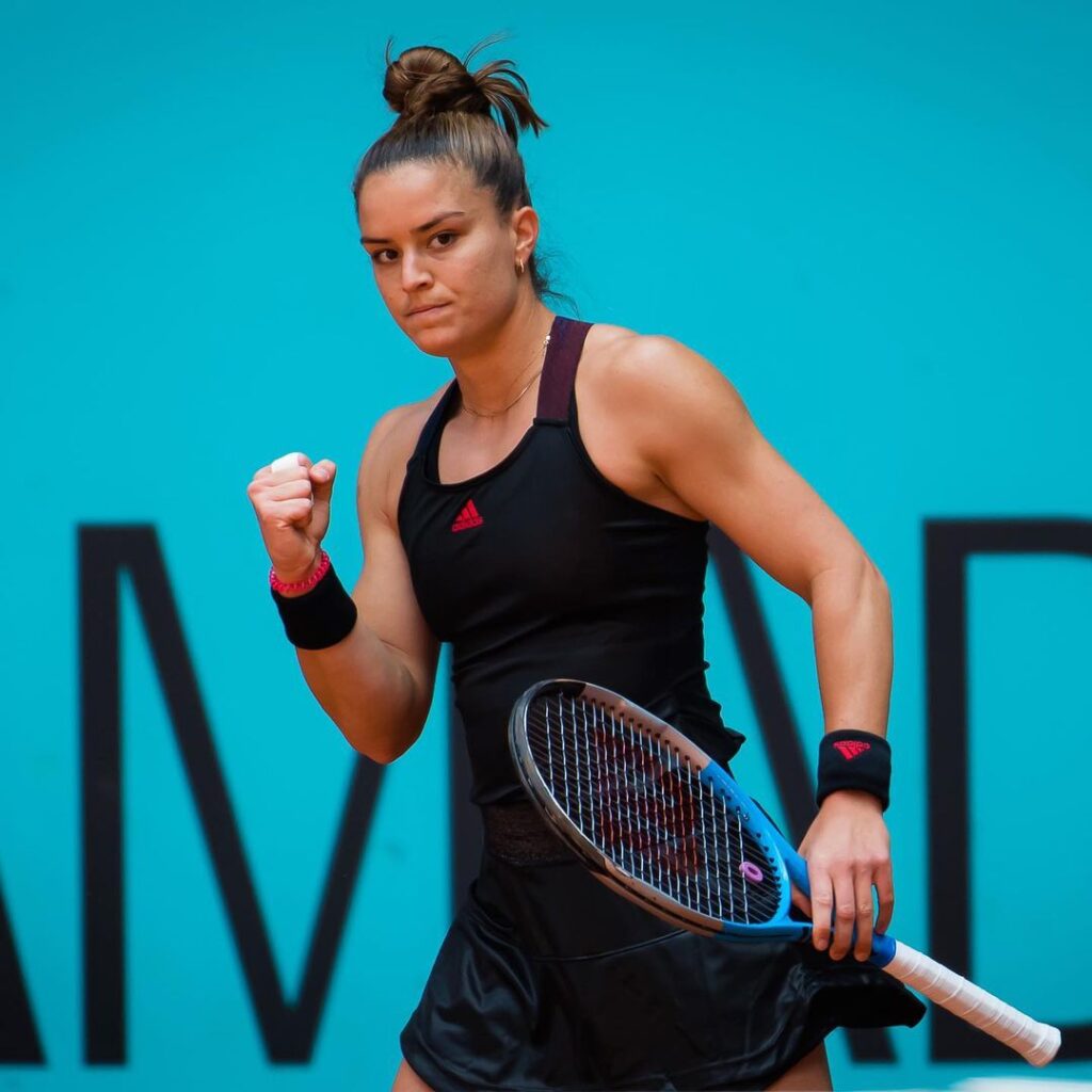 Maria Sakkari reaches Madrid Open round of 16