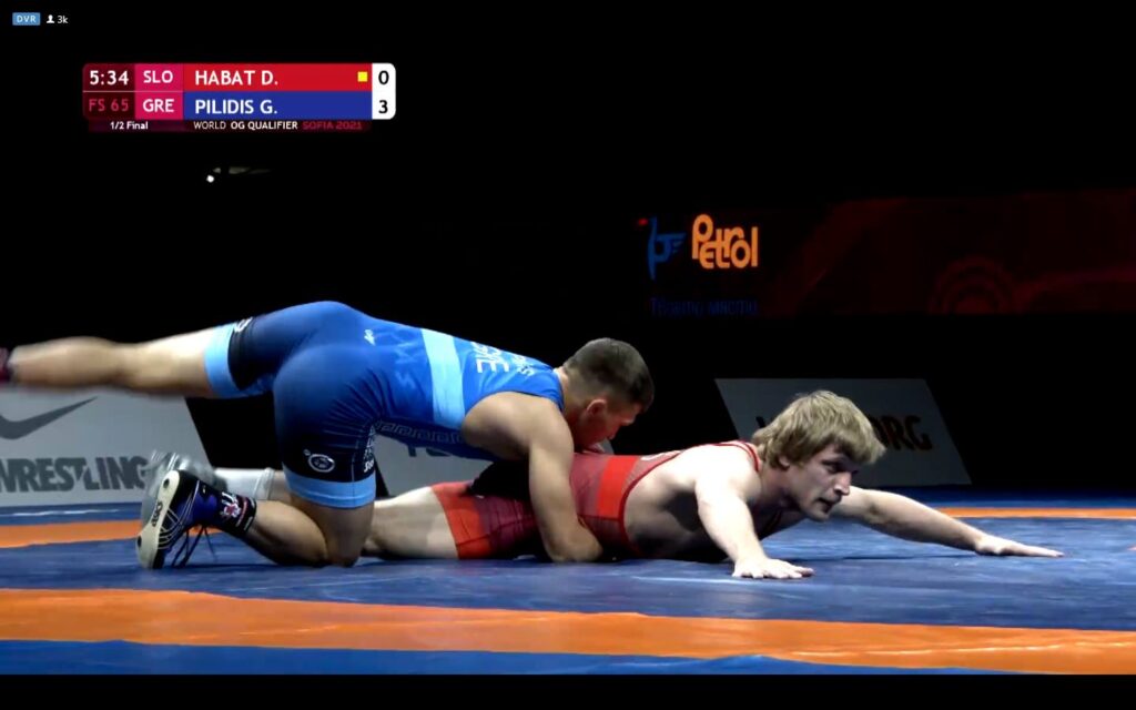 Wrestler Giorgos Pilidis qualifies for the 2021 Tokyo Olympic Games