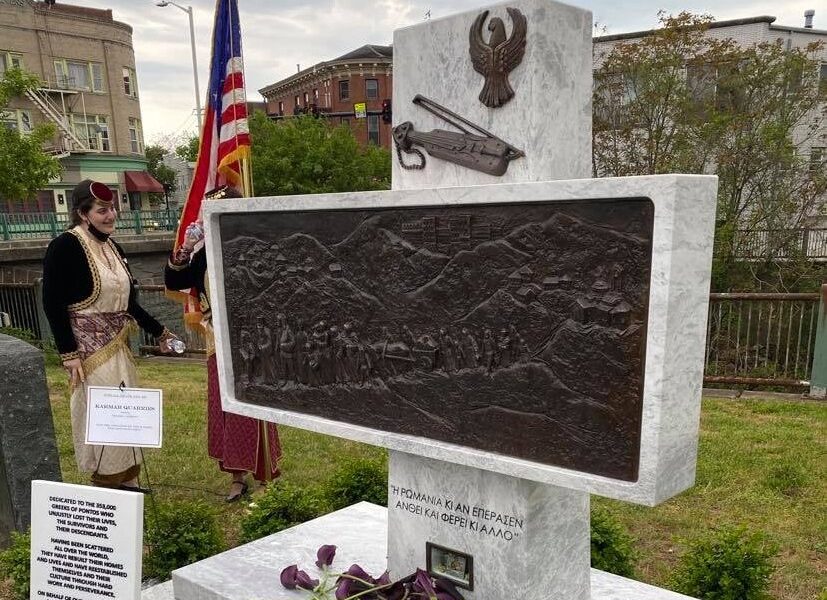 Greek Genocide monument in Connecticut Norwalk