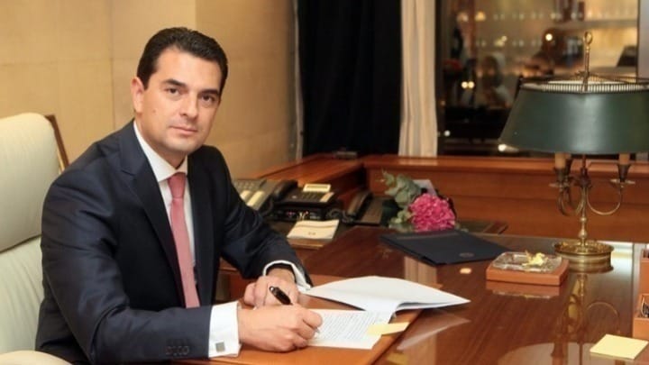 Environment and Energy Minister Costas Skrekas