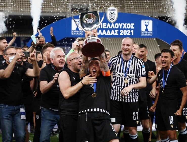 Paok win Greek cup final over Olympiakos 9