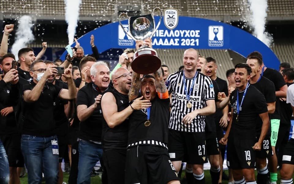 Paok win Greek cup final over Olympiakos 1