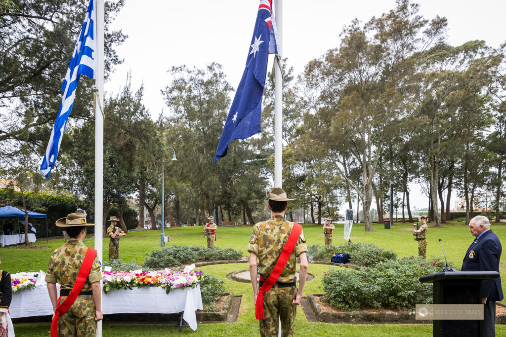 Memorial in Waverley, Sydney, honours the 80th anniversary of the Battle of Crete 