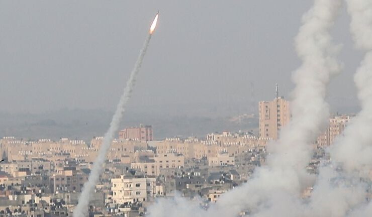 Gaza hamas rocket May 10 2021