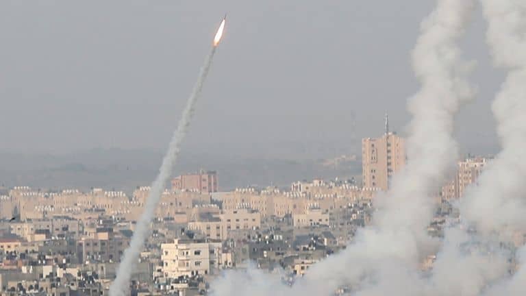 Gaza hamas rocket May 10 2021