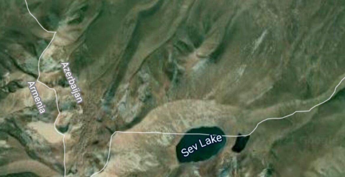 Sev Lake Armenia Azerbaijan