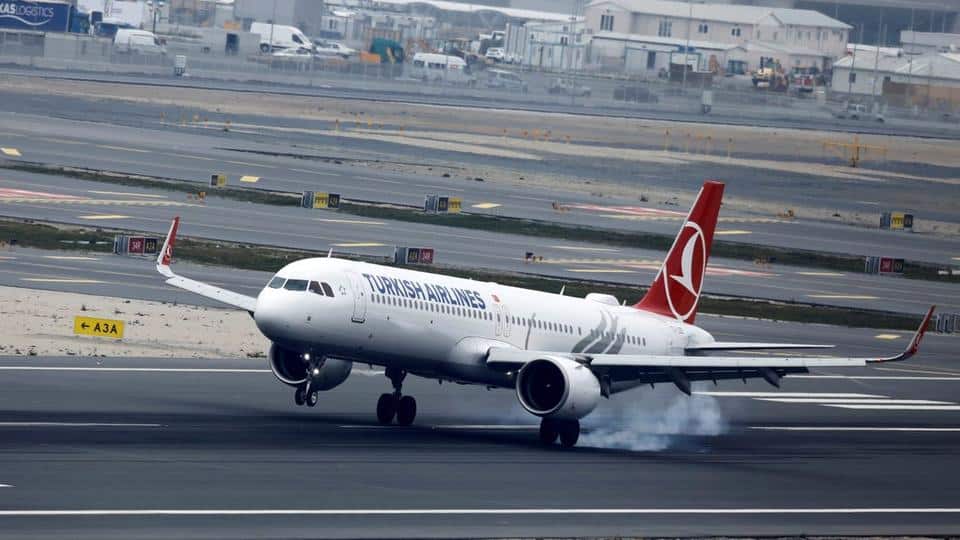 Turkish Airlines eoka greek pilot
