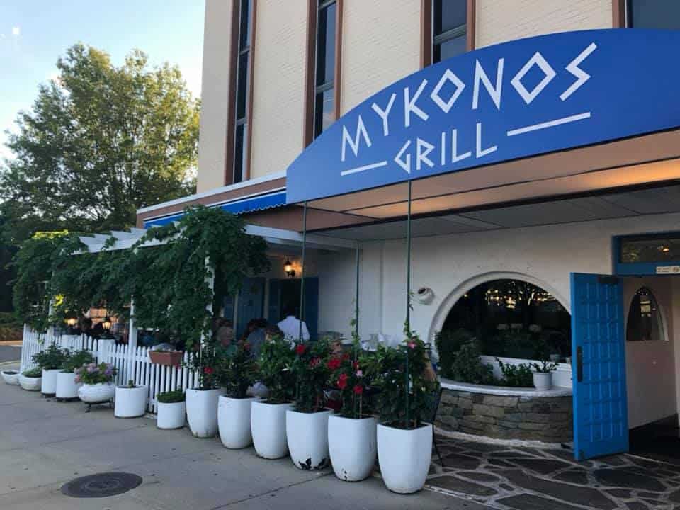 Greek Restaurant 'Mykonos Grill' featured in Washington Post