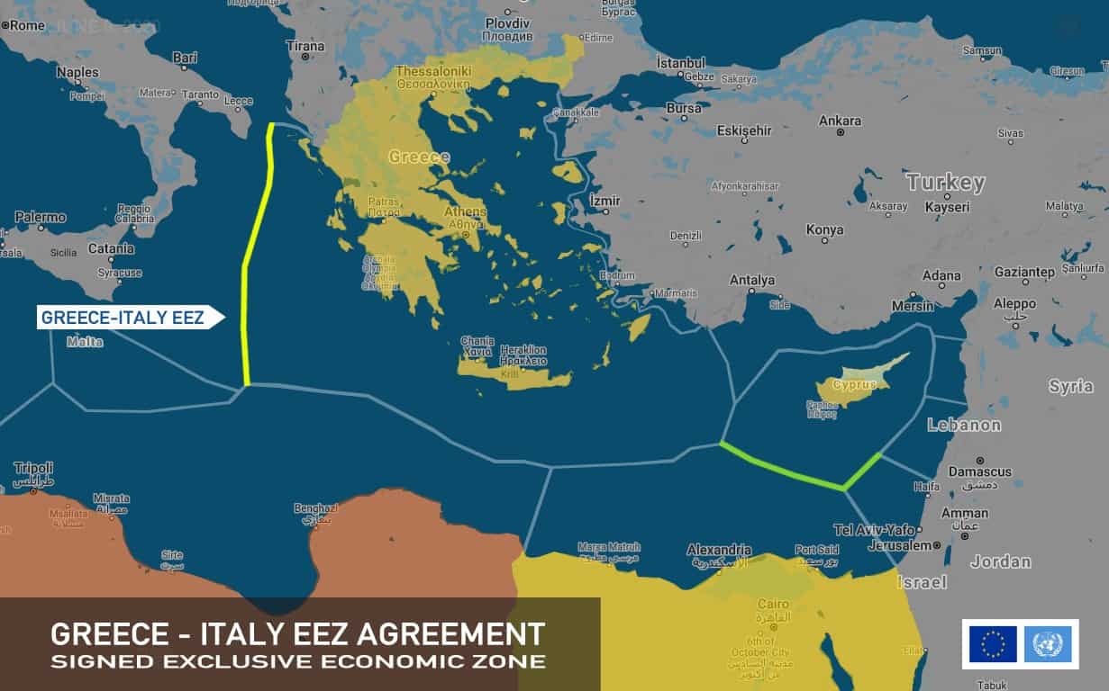 Italy ratifies EEZ agreement with Greece