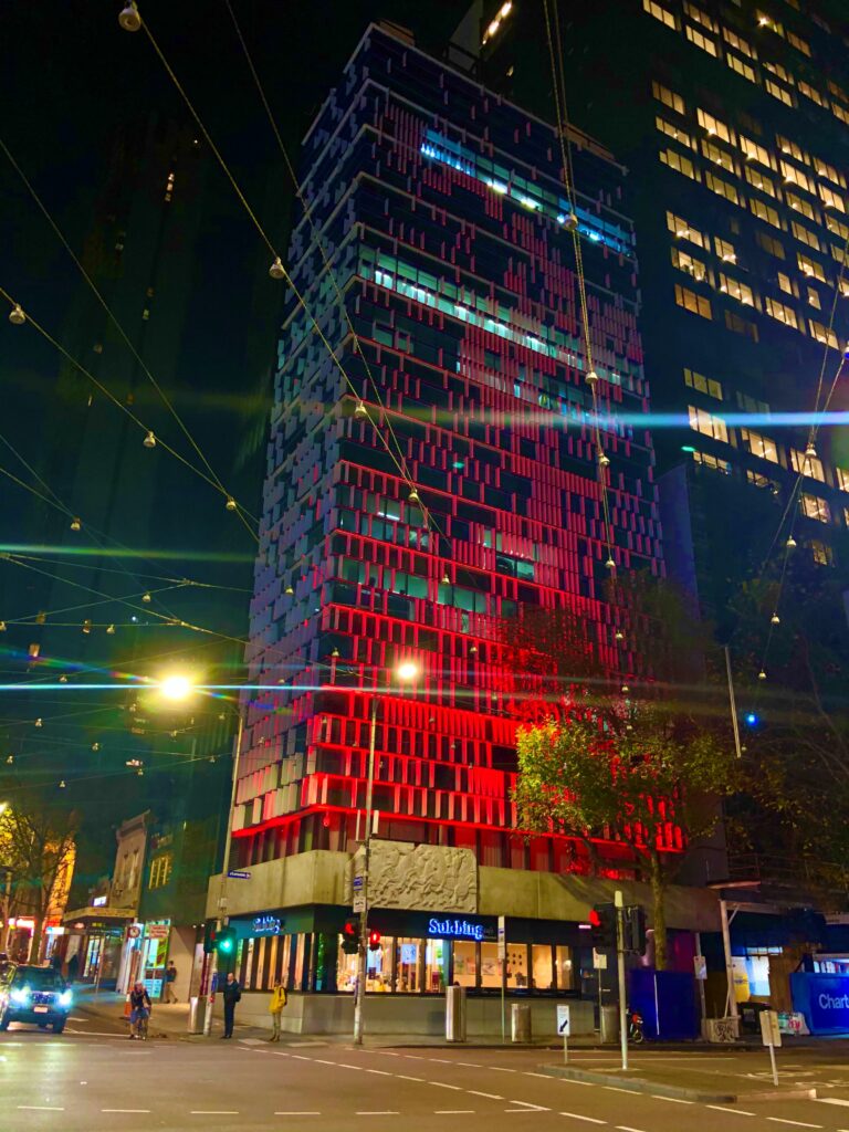 Melbourne's Greek Centre turns red to commemorate Greek Genocide Remembrance Day