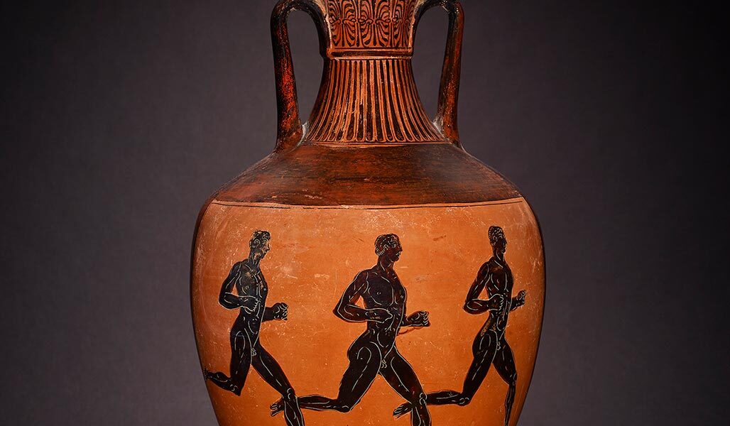 Panathenaic amphora 1400