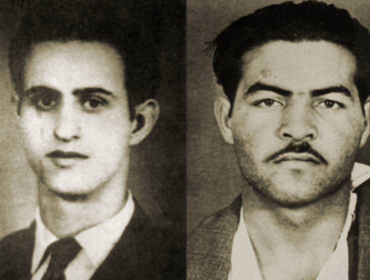 On this day in 1956, Michalakis Karaolis and Andreas Dimitriou were executed