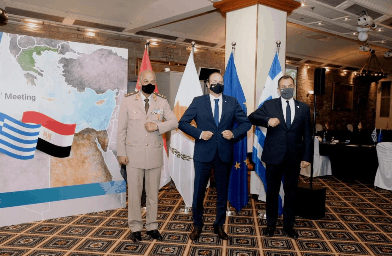 Greece, Cyprus and Egypt enhance defence cooperation