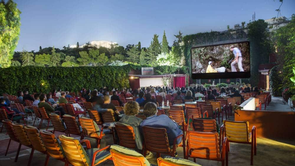 Open-air cinemas open up in Greece