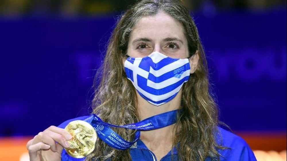 Anna Ntountounaki becomes first Greek female swimmer to win gold at European Championships