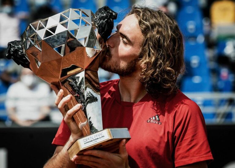 Stefanos Tsitsipas downs Cameron Norrie in straight sets to claim Lyon title