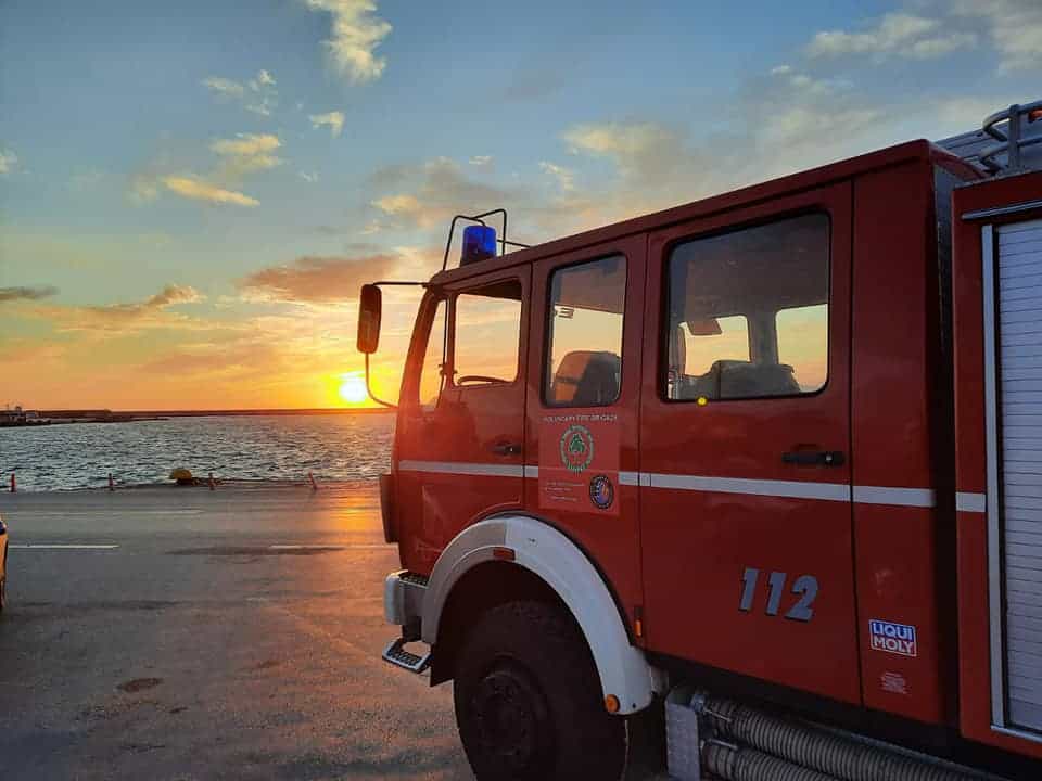 German NGO supports Greece's volunteer firefighters