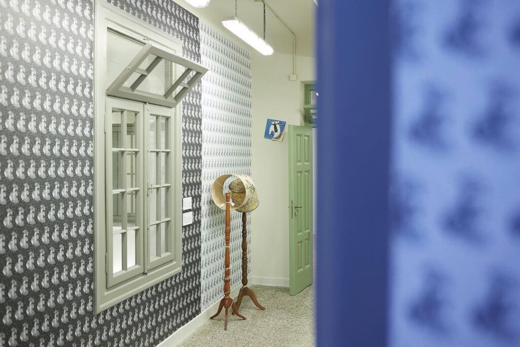 Contemporary art exhibition 'Portals | Πύλη' at the former Public Tobacco Factory in Athens