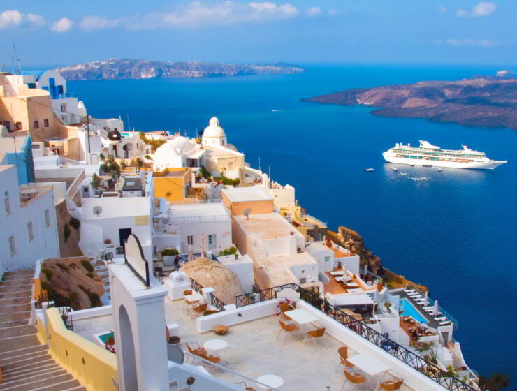 Greece cruise Santorini