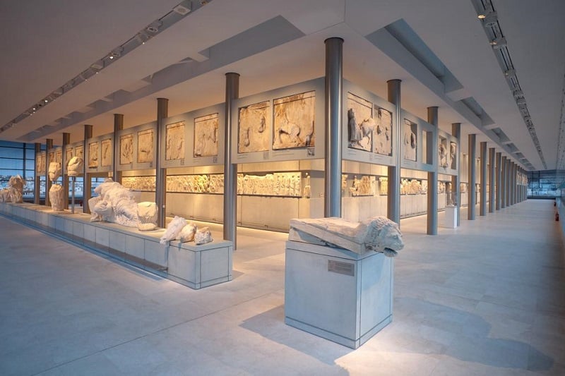 The Parthenon Gallery, the Acropolis Museum