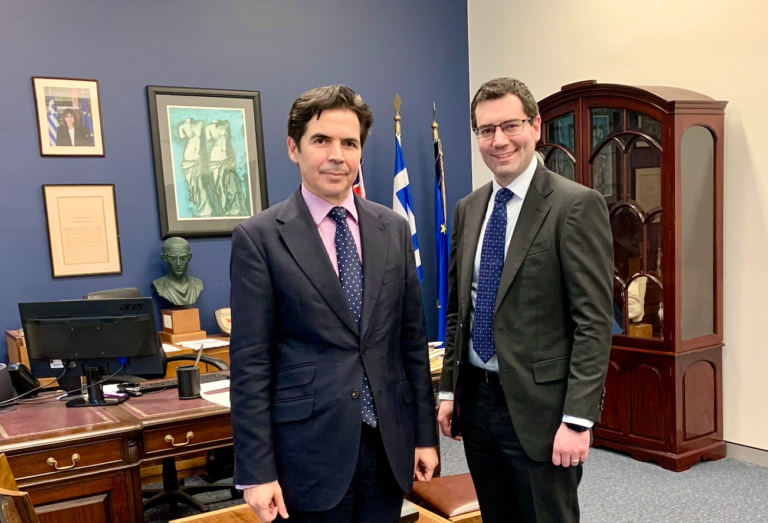 Consul-General of Greece in Sydney meets with the CEO of NSW Jewish Board of Deputies