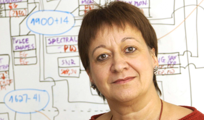 Dr. Chryssa Kouveliotou wins astrophysics prize