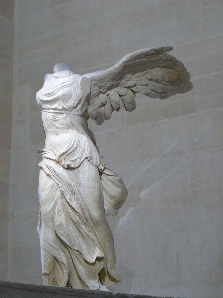winged victory louvre