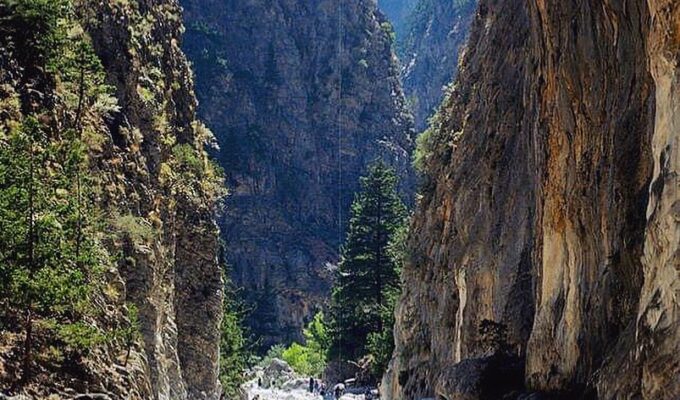 World Famous Samaria gorge in Crete 12
