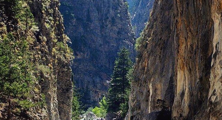 World Famous Samaria gorge in Crete 9