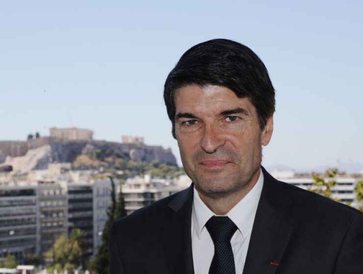French Ambassador to Greece Patrick Maisonnave